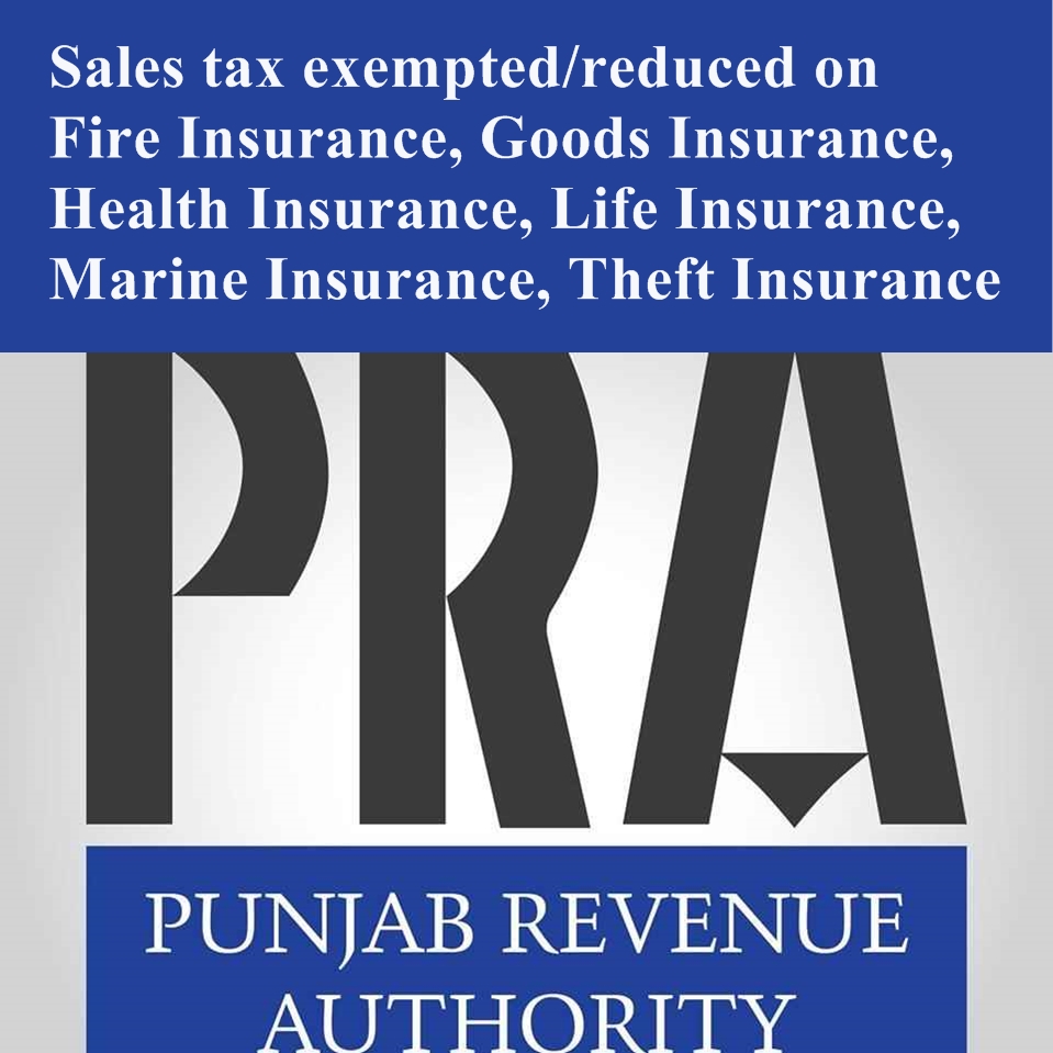 Sales tax on insurance